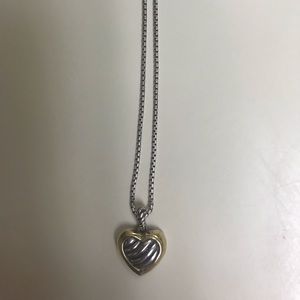DAVID YURMAN HEART NECKLACE